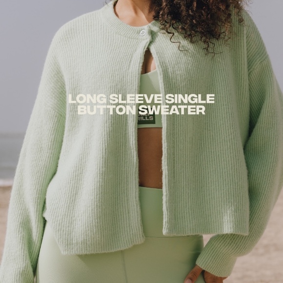 Daily Drills Sweaters - Daily Drills Mint - light green like new XS/SM